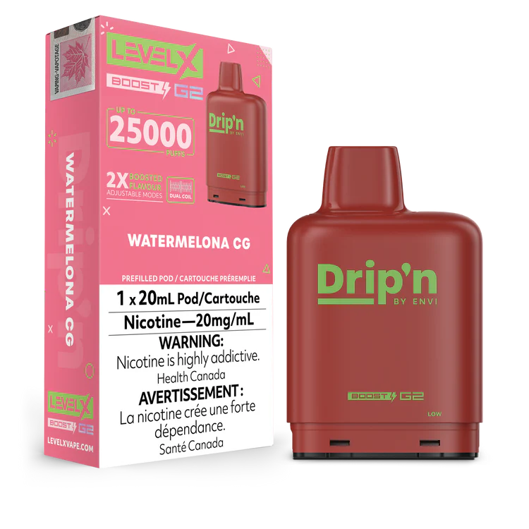 Watermelon CG by Level X Drip'n G2 Boost 25K