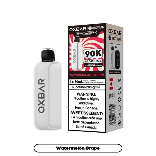 Watermelon Grape Oxbar Maglink Pods (Essential Series) 90K