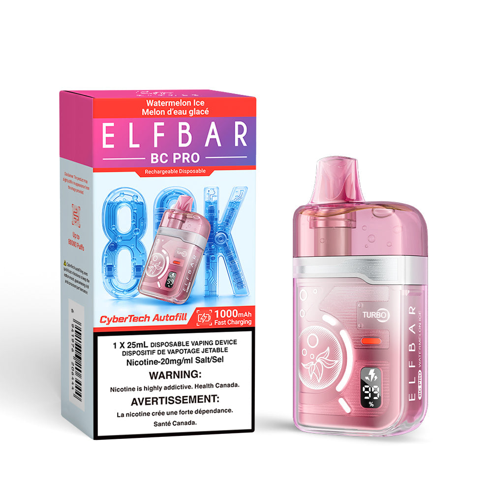 Watermelon Ice Elf Bar BC PRO - Disposable 80K by ELFBAR