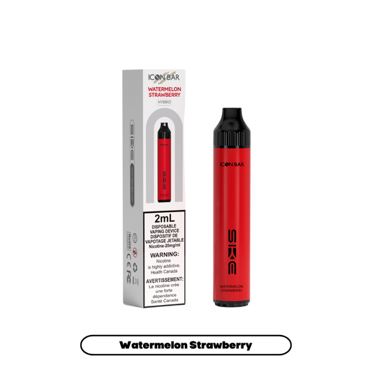 Watermelon Strawberry Icon Bar Hybrid - Disaposable 2K