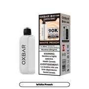 Capsules Maglink Oxbar Pêche Blanche (Série Essentielle) 90K