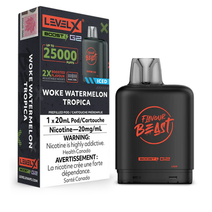 Wicked White Peach Flavour Beast Boost G2 Pods 25K