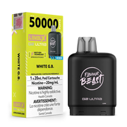 White G.B. givré par Level X Flavour Beast G2 Ultra 50K