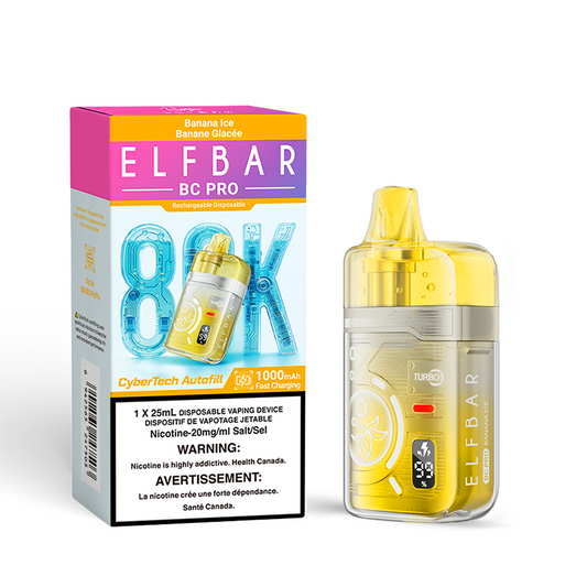 Banana Ice Elf Bar BC PRO - Disposable 80K