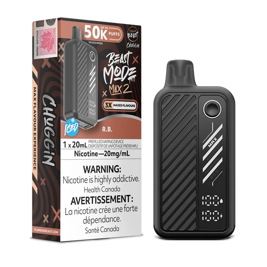 R.B. (Iced) Flavour Beast Mode Max 2 - Disposable 50K