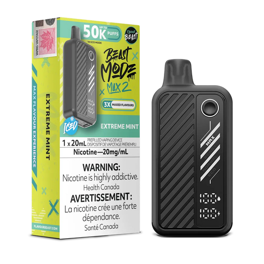 Extreme Mint Flavour Beast Mode Max 2 - Disposable 50K by FLAVOUR BEAST