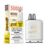 Cravin' Banana Triple Swirl par Level X Flavour Beast Unleashed G2 Ultra 50K