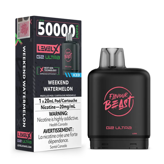 Weekend Watermelon by Level X Flavour Beast G2 Ultra 50K