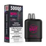 Trippin' Triple Berry par Level X Flavour Beast G2 Ultra 50K