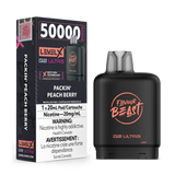 Packin' Peach Berry par Level X Flavour Beast G2 Ultra 50K