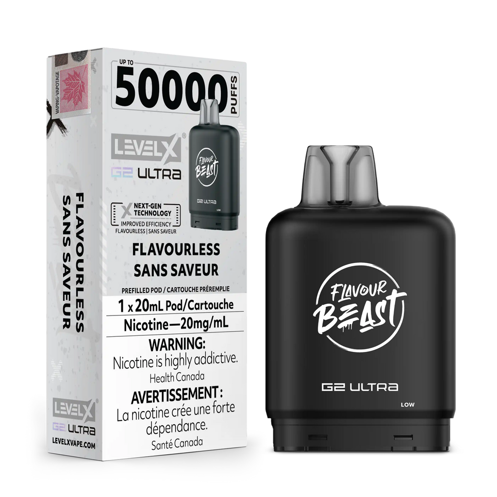 Flavourless by Level X Flavour Beast G2 Ultra 50K