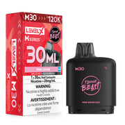 Level X Flavour Beast M Series Pod 30mL – Pink Bomb Iced
