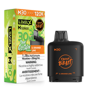 Level X Flavour Beast M Series Pod 30mL – S.G. S. Orange Lime