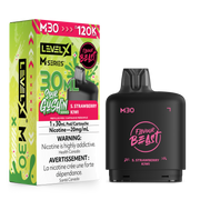 Level X Flavour Beast M Series Pod 30mL – S.G. S. Strawberry Kiwi