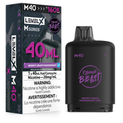 Level X Flavour Beast M Series Pod 40mL – Groovy Grape Passionfruit Iced