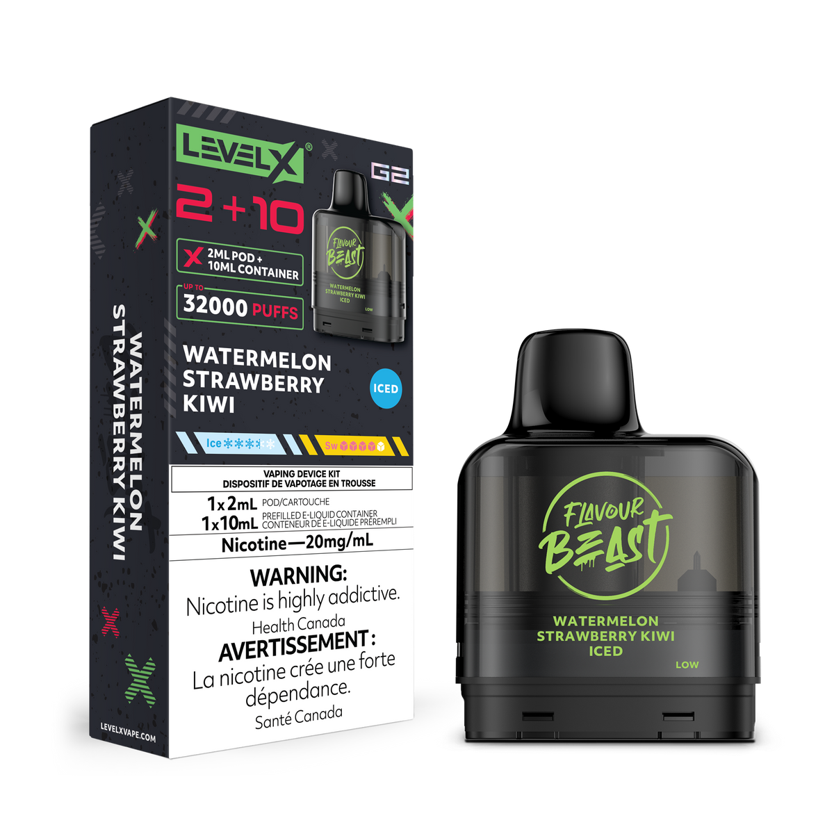 level-x-g2-pod-2-10ml-flavour-beast-watermelon-strawberry-kiwi-iced-20mg-5pc-carton-federal_f1cca1b0-cafe-48c9-a227-7f3df8759fc3