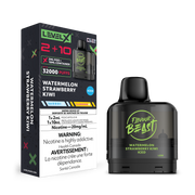 Level X Flavour Beast G2 Pod 2+10mL – Watermelon Strawberry Kiwi Iced