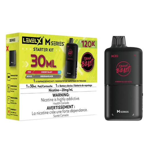 Level X Flavour Beast M Series Starter Kit – Cherry Blast Iced