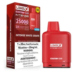 Intense White Grape Level X Boost Intense G2 Pods 25K