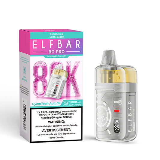 Lychee Ice Elf Bar BC PRO - Disposable 80K