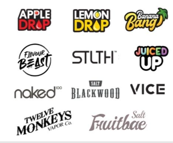 Popular Vape Juice brands